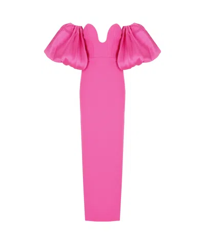 Solace Karina Maxi Dress In Pink