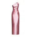 Solace London Kira Maxi Dress In Pink