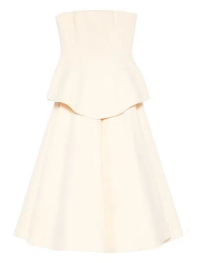 Solace London Ada Maxi Dress In White