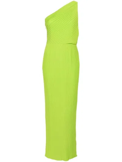 Solace London Adira Maxi Dress In Green