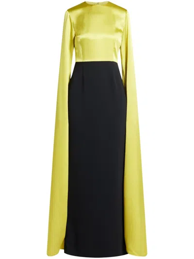 Solace London Adley Maxi Dress In Black