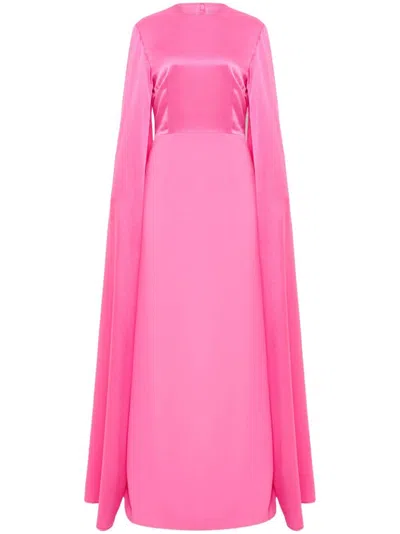 Solace London Adley Maxi Dress In Rosa
