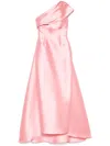 Solace London One-shouldered Dress In Pink