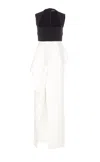Solace London Ally Maxi Dress In White