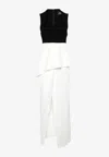 Solace London Ally Maxi Dress In White
