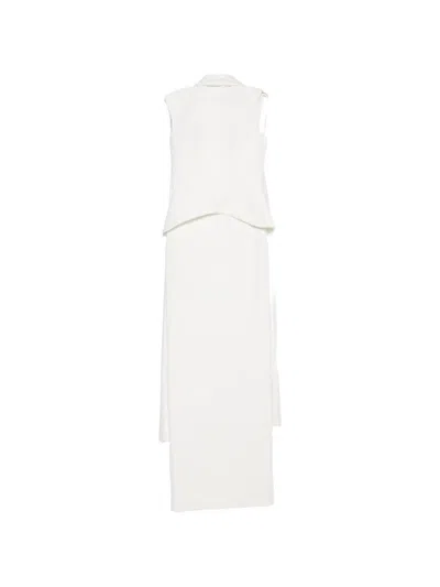 Solace London Annie Maxi Dress In White