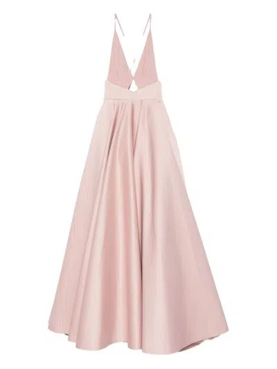 Solace London Avallon Maxi Dress In Pink