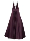 Solace London Avallon Maxi Dress In Purple
