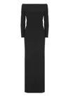 Solace London Long-sleeve Long Dress