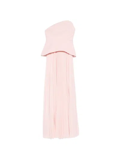 Solace London Britt Maxi Dress In Pink
