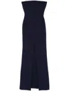 Solace London Bysha Gown In Blue