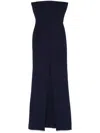 Solace London Women Bysha Maxi Dress In Blue