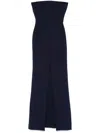 Solace London Women Bysha Maxi Dress In Blue