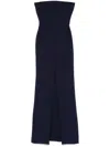 Solace London Women Bysha Maxi Dress In Blue