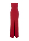 Solace London Bysha Maxi Dress In Red