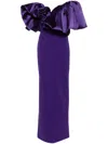 Solace London Cassia Maxi Dress In 紫色