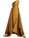 Solace London Charo Gown In Gold