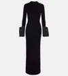 Solace London Chloe Gown In Black