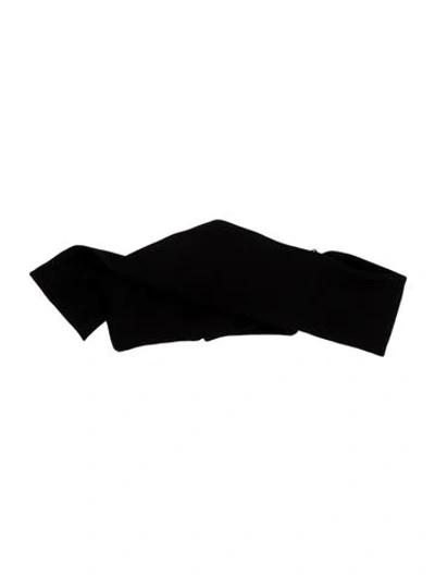 Pre-owned Solace London Crew Neck Long Sleeve Top W/ Tags In Black
