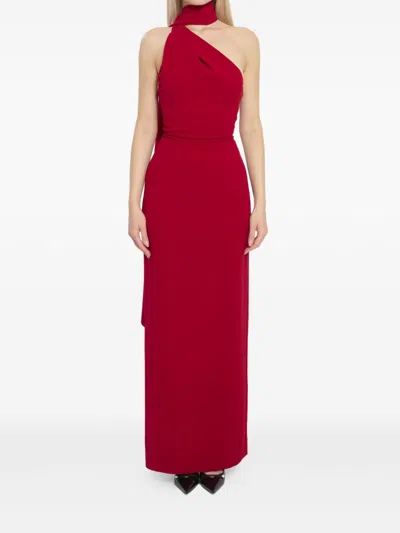 SOLACE LONDON DEMI MAXI DRESS