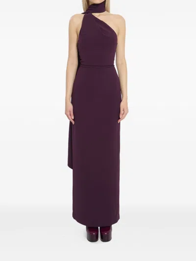 Solace London Demi Maxi Dress In Red