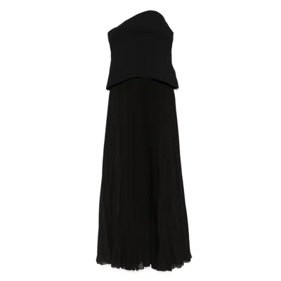 Solace London Dress In Black