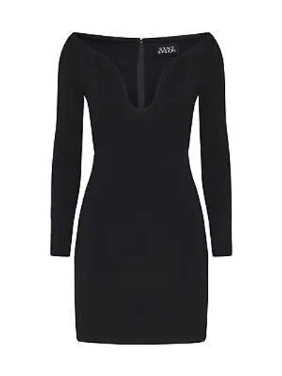 Pre-owned Solace London Dress In Black