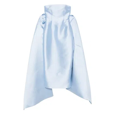 Solace London Dress In Blue