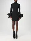 Solace London Payton Mini Dress In Black