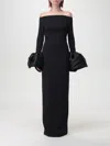 Solace London Viviana Maxi Dress In Schwarz
