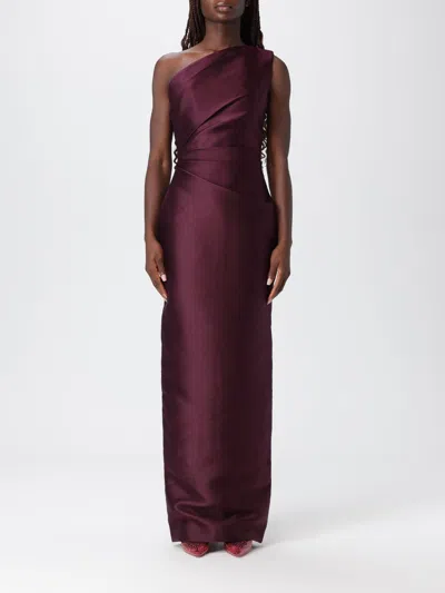 Solace London Dress  Woman Color Burgundy