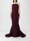 Solace London Dress  Woman Color Burgundy In Burgundy