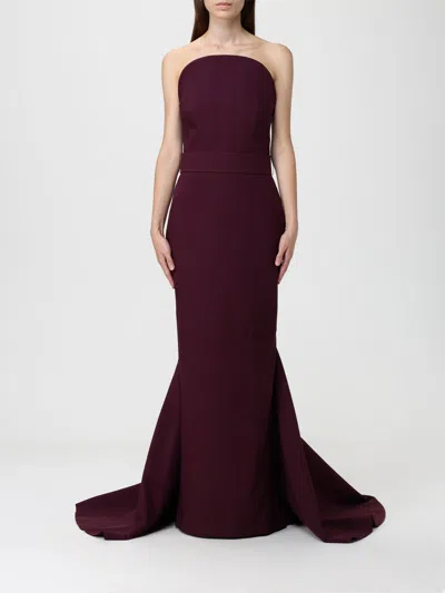 Solace London Dress  Woman Color Burgundy