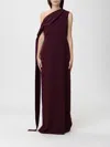 Solace London Dress  Woman Color Burgundy In Burgundy