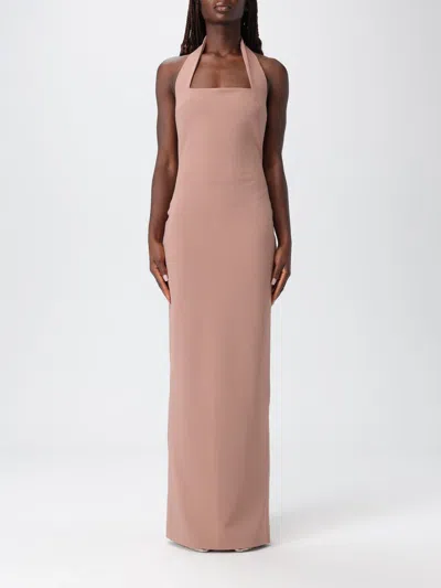 SOLACE LONDON DRESS SOLACE LONDON WOMAN COLOR COCOA,H15275113