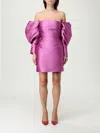 Solace London Dress  Woman Color Fuchsia In Pink