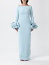 Solace London Dress  Woman Color Gnawed Blue