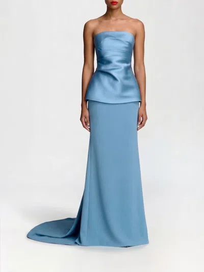 Solace London Dress  Woman Color Gnawed Blue