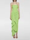 Solace London Dress  Woman Color Green In Grün