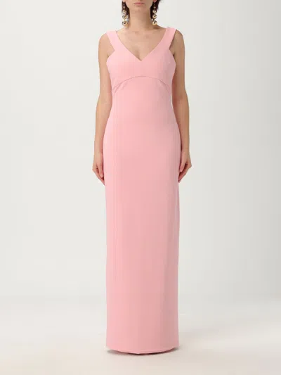 SOLACE LONDON DRESS SOLACE LONDON WOMAN COLOR PINK,430726010