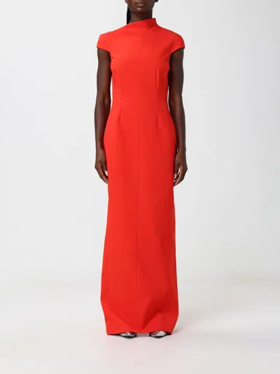 Solace London Scarl Evening Dress In Purple
