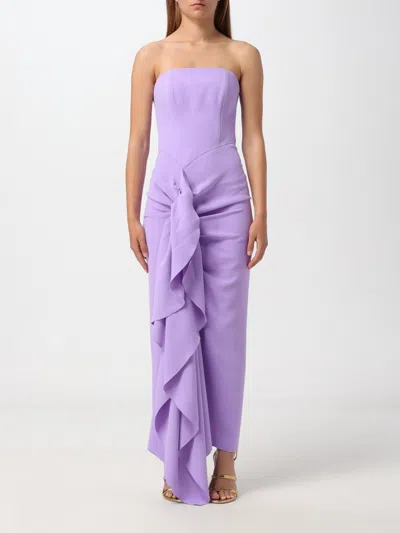 Solace London Dress Woman Lilac In Purple