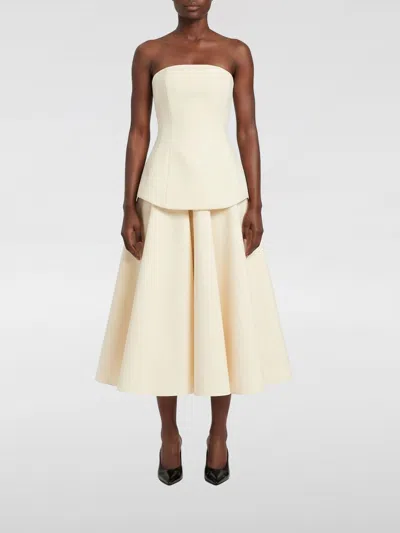 Solace London Dress Woman In Neutral