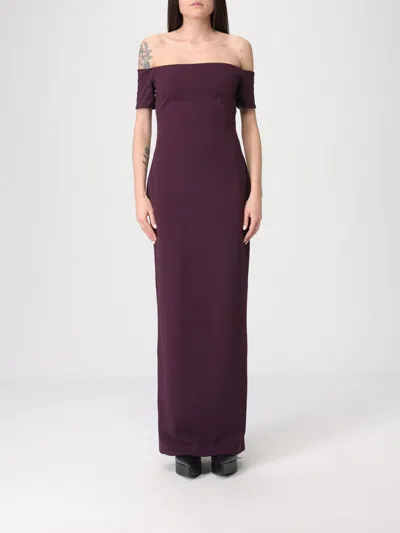 Solace London Kleid  Damen Farbe Rot In Brown