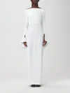 Solace London Amalie Off-shoulder Maxi Dress In White