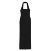 Solace London Kleid Mit Eckigem Ausschnitt In Black