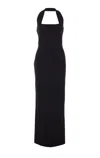 Solace London Kleid Mit Eckigem Ausschnitt In Black
