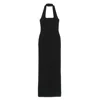 Solace London Kleid Mit Eckigem Ausschnitt In Black
