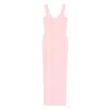 Solace London Nalani Maxi Dress In Pink