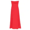 Solace London Women Helena Maxi Dress In Red
